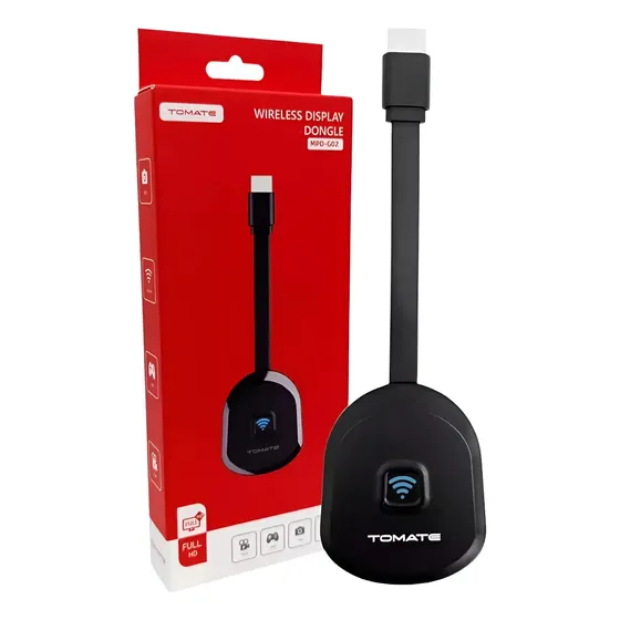Adaptador Wireless Dongle Tv Display Espelhamento Celular Hd
