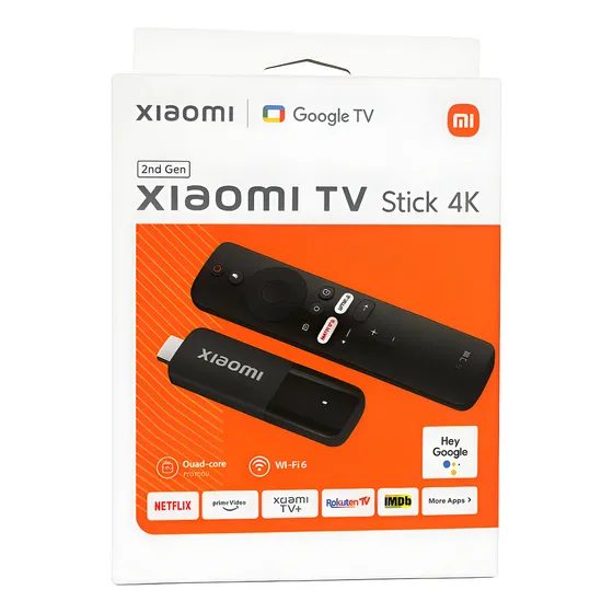 Xiaomi Tv Stick 4k - 2a Geração | Google Tv | Controle Por C