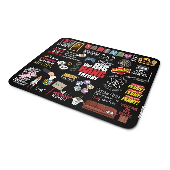 Mouse Pad The Big Bang Theory - Icons Moments Mouse Pad The Big Bang Theory - Icons Moments