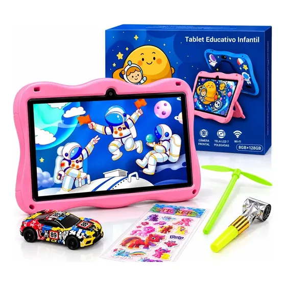 Tablet Infantil Android Para Aprendizado E Entretenimento