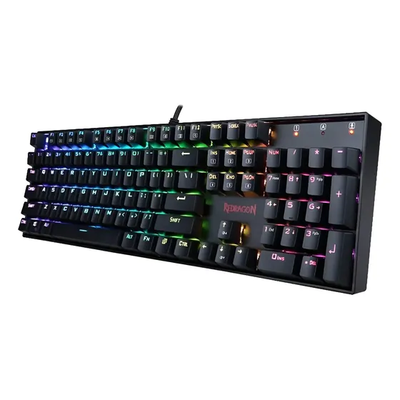 Teclado Gamer Mecanico Redragon Mitra Rgb K551 Outemu Brown