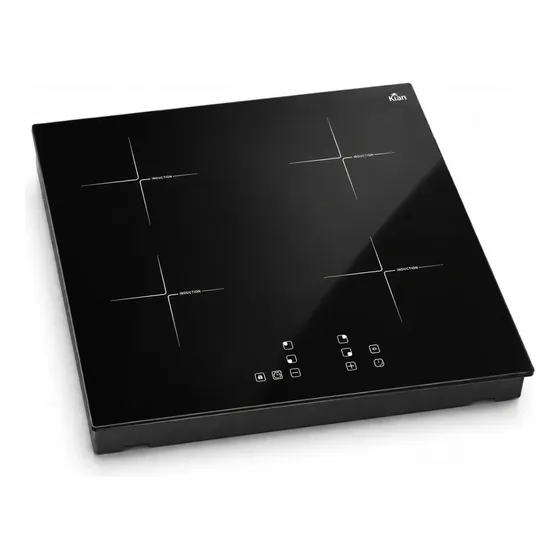 Cooktop De Indução Kian 4 Bocas 6000w 220v Fge-101 Preto Cooktop De Indução Kian 4 Bocas 6000w 220v Fge-101 Preto