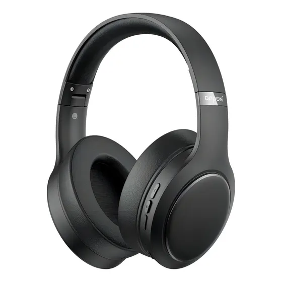 Fone Headphone Dapon H02D Over-ear Bluetooth Com ANC e 35h de Bateria Preto