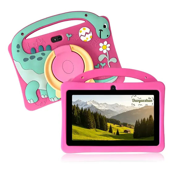 Tablet Infantil O485 De 7 Polegadas Android 12 5g Wifi Rosa