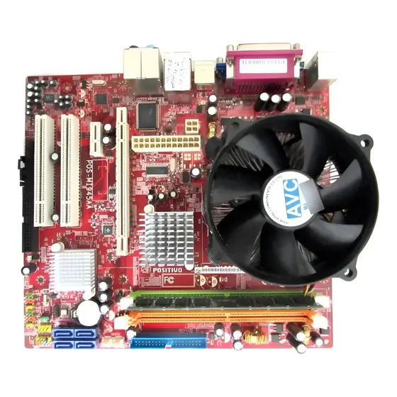 Kit Placa 775 + Intel Dual Core + Memória 2gb Ram + Cooler Kit Placa 775 + Intel Dual Core + Memória 2gb Ram + Cooler