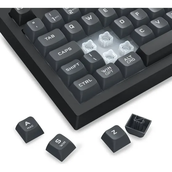 Teclado Gamer Membrana Redragon Crux Pro Rgb Preto E Cinza Preto Inglês Us