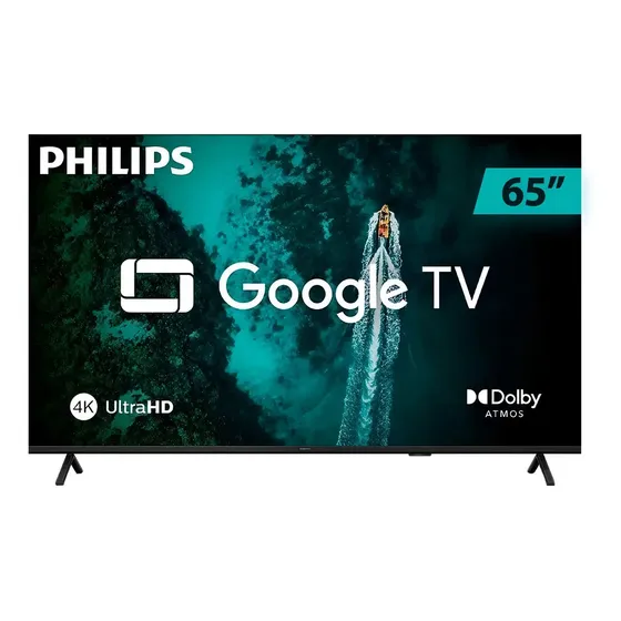 Smart Tv 65 Philips 4k Google Tv Som Dolby Atmos 65pug7419/78