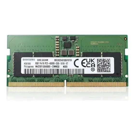 Memória RAM Samsung DDR5 8GB 4800MHz SODIMM Notebook
