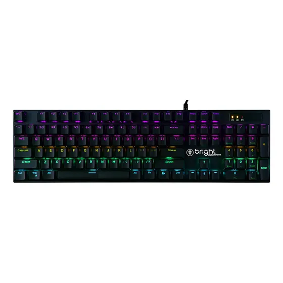 Teclado Gamer Mecânico Usb Com Fio, Gtc564, Bright