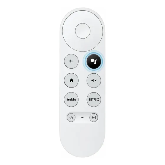 Controle Remoto Para Chromecast 4k Google Tv Comando De Voz