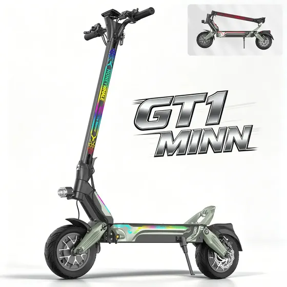 Patinete Elétrico HONEYWHALE GT1 MINI-BR Com Motor 3000W e Autonomia de 70 km