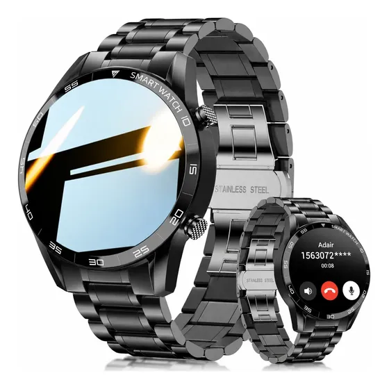 Smartwatch Relógio Android Ios Bluetooth Masculino C/ Strava