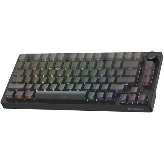 Teclado Mecanico Gamer Sem Fio Dareu Ek75 Pro Tri Mode