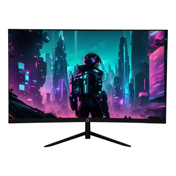 Monitor LED 23.8 Brazil PC BPC-24FB-180 - Full HD, 180Hz, 1ms - VA, Antirreflexo, Frameless - HDMI/DP Preto Brazilpc