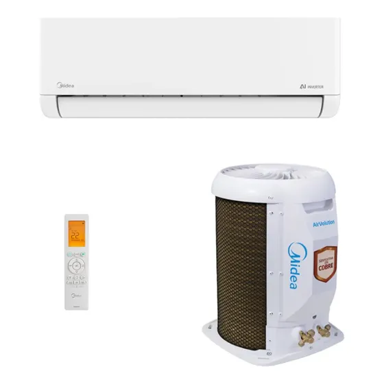 Ar Condicionado Hw Midea Ai Airvolution 18000 Btus Frio 220v Ar Condicionado Hw Midea Ai Airvolution 18000 Btus Frio 220v