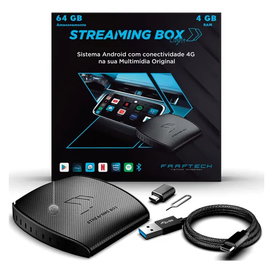Streaming Box Light Faaftech 64gb Honda Hr-v 2019 A 2026
