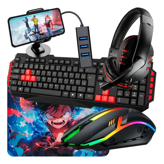 Kit Mobilador Para Celular Com Teclado E Mouse Alta Precisão