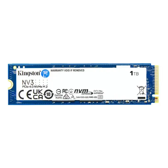 Ssd M.2 Kingston Nv3 1tb Nvme Pcie 4.0 - Snv3s/1000g