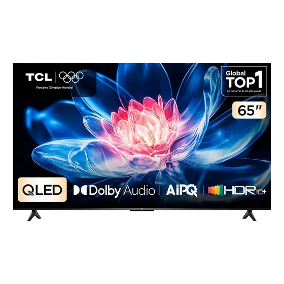 Smart Tv 65t6c 65 4k Qled Google Tv Wi-fi Dolby Vision Tcl