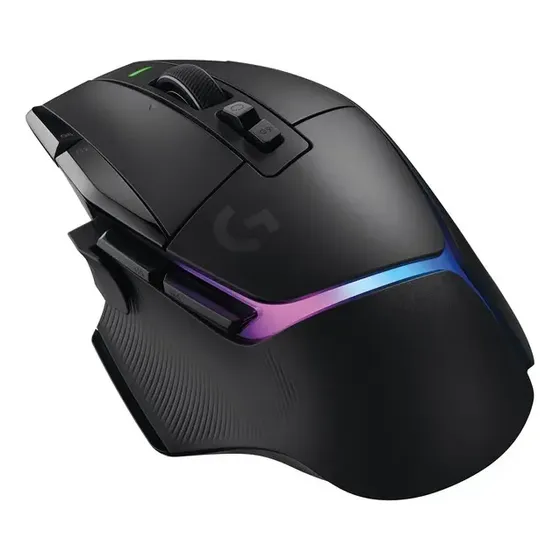 Mouse Gamer Logitech G502 X Plus Sem Fio com Sensor Hero 25K e Iluminação RGB