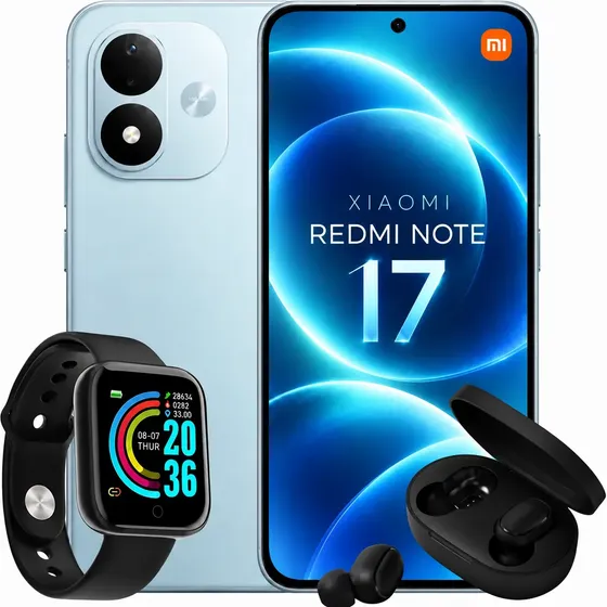 Xiaomi Redmi Note 17 256gb 8gb Ram Amoled 7700mah + Brindes
