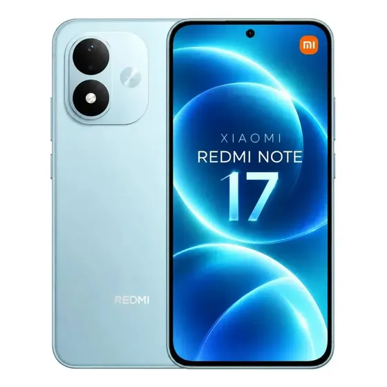 Smartphone Xiaomi Redmi Note 17 4g Global 256gb 8gb Ram Azul Celeste