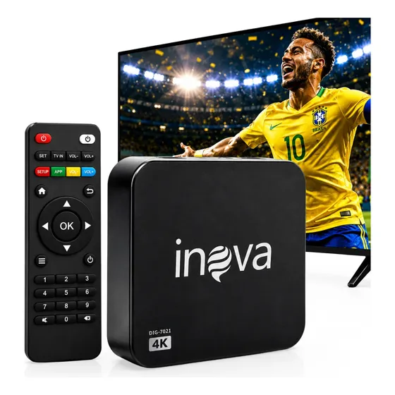 Aparelho Box Transforme Sua Tv Comum Em Smart Tv Promoção