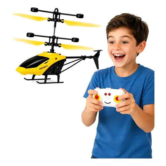 Helicóptero Controle Remoto Mini Drone Usb Recarregável