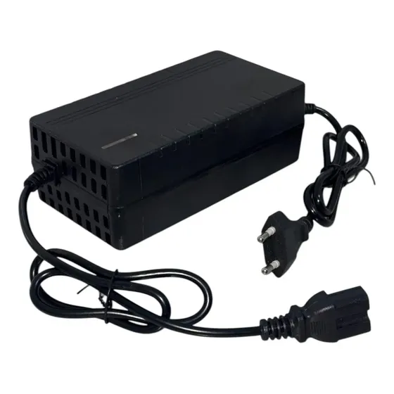 Carregador De Moto Eletrica 48v 12a Bateria De Chumbo Bivolt