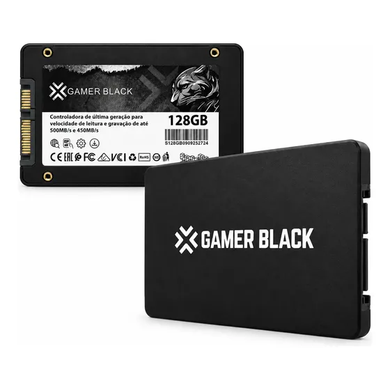 Ssd Gamer Black 128gb Sata Iii Notebook Desktop