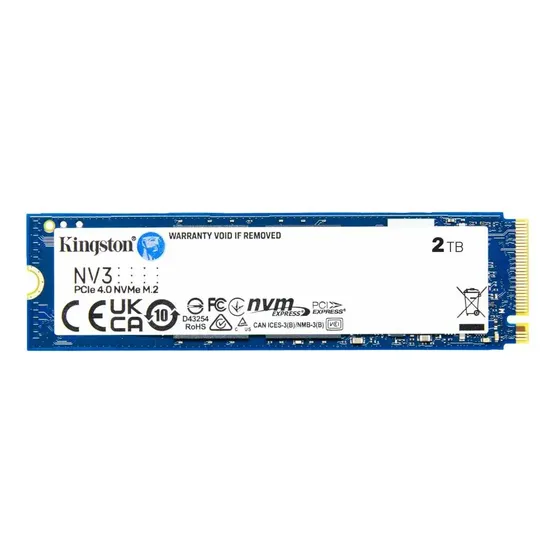 Ssd Nvme 2280 Kingston 2tb Nv3 Snv3s Pci-e Gen 4.0 M.2