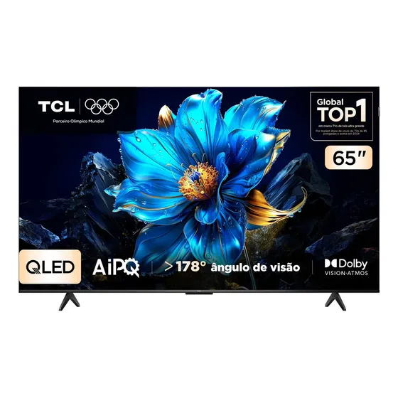 Smart Tv Tcl 65 Polegadas Qled 4k P7k Wifi Bluetooth Google