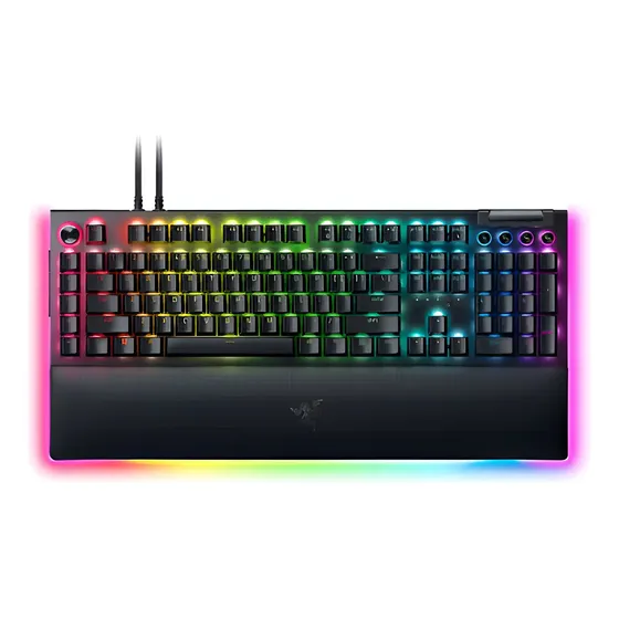Teclado Gamer Mecânico Razer Blackwidow V4 Pro Switch Green