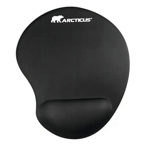 Mouse Pad Gel Preto - Arcticus Ergonômico Mouse Pad Gel Preto - Arcticus Ergonômico