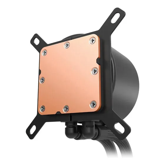 Water Cooler Nzxt Kraken Plus 240 Rgb Preto Com Tela 240mm Preto