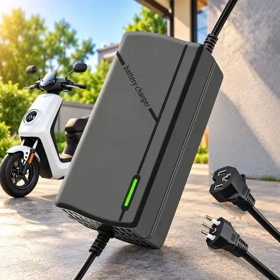 Carregador 60v 2a Bateria Scooter Moto Elétrica Citycoco