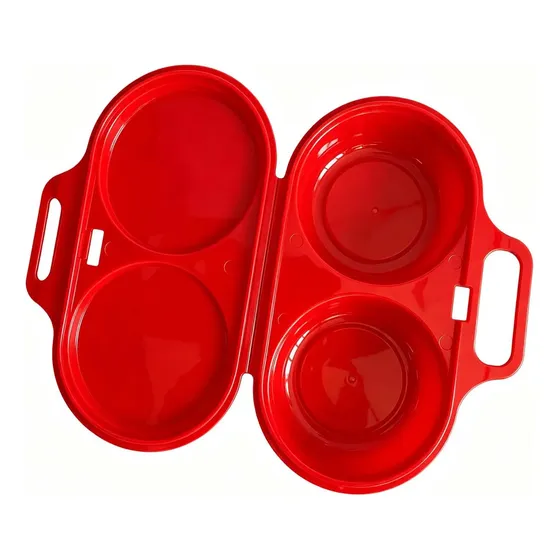 Caçador De Ovos De Microondas Com Tampa E Alça De Microondas