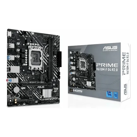 Placa Mãe Asus Prime Para Intel H610m-f D4 R2.0 2xddr4 Matx
