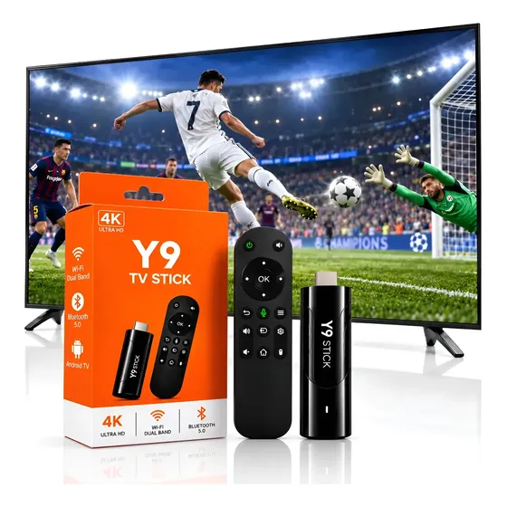 Tv Stick Android Streaming Hdmi Wifi 4k 128gb Padrão Tv Stick Android Streaming Hdmi Wifi 4k 128gb Padrão