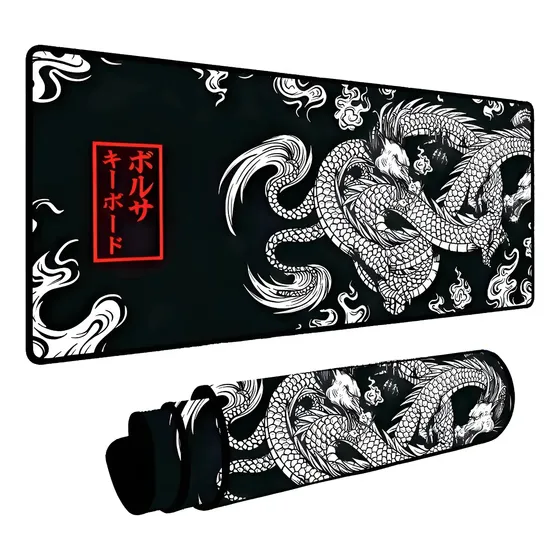 Mouse Pad Gamer Drag Chinês Extra Grande 90x40 Deskpad Speed