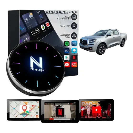 Streaming Box Gwm Poer P30 Desbloqueio Multimídia 8gb 4g Pr