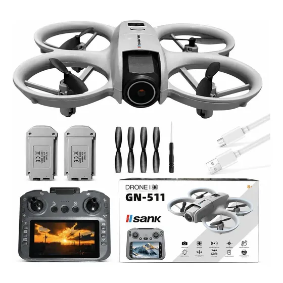 Drone L28s Profissional Brushles Drone Câmera Hd 4k Com Tela
