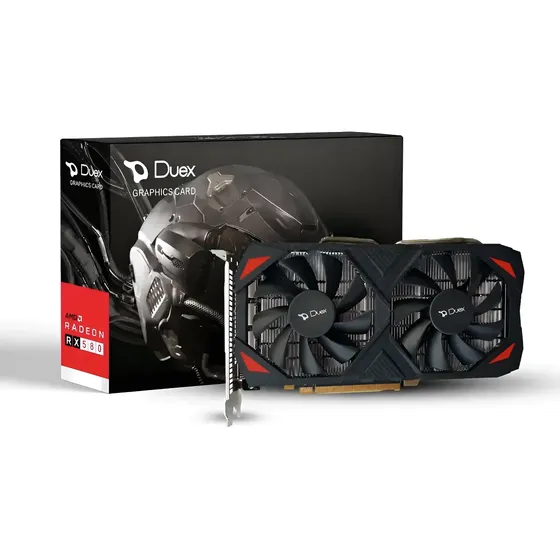 Placa De Vídeo Amd Radeon Duex Rx 580 8gb Nova Lacrada!