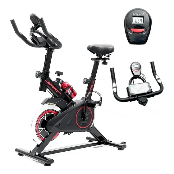 Bicicleta Ergometrica Bike Sport Spinning Academia Profissional Squeeze Cor Preto Bicicleta Ergometrica Bike Sport Spinning Academia Profissional Squeeze Cor Preto