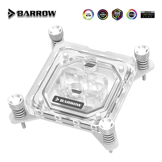 Waterblock Lga 1200 E Lga 1700 Rgb P/ Water Cooler Cpu Block