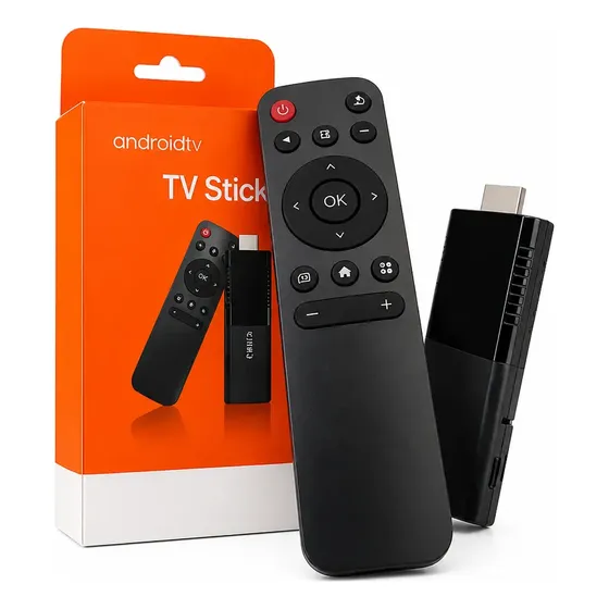 Tv Stick 4k Android Chromecast Smart Hdmi Wifi Ao Vivo Preto