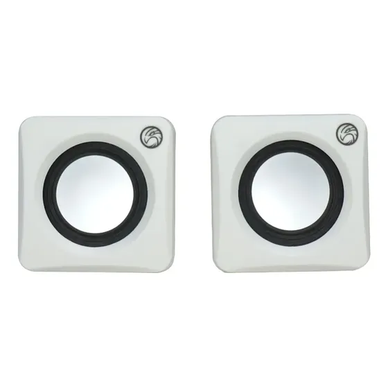 Caixa De Som Brazilpc Bpc-d02l Usb Branco Box
