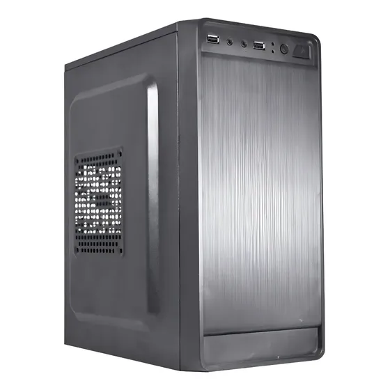 Gabinete K-Mex Micro ATX Preto Mid Tower GM-01NX Gabinete K-Mex Micro ATX Preto Mid Tower GM-01NX