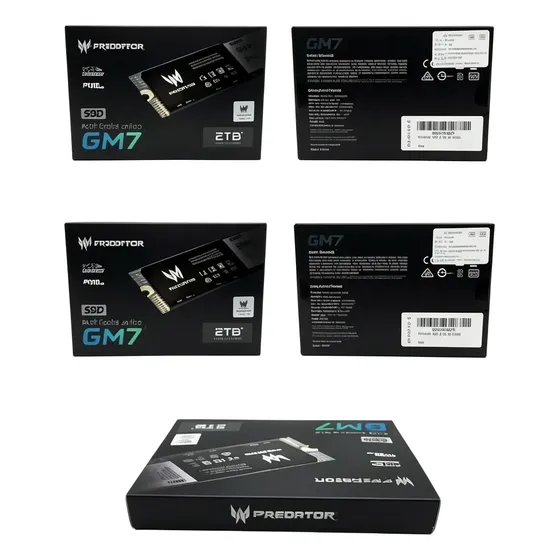 Ssd Acer Predator Gm7 2tb M.2 2280 Pci-e 4.0 Nvme 7400mbps