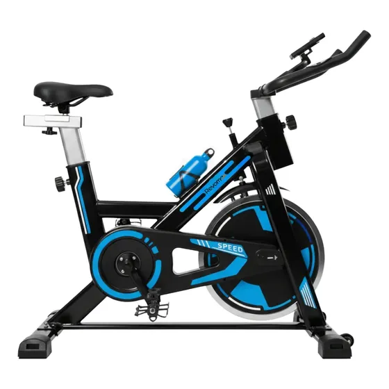 Bicicleta Ergométrica Spinning Fitness Roda Inércia 13kg Preto Revomax